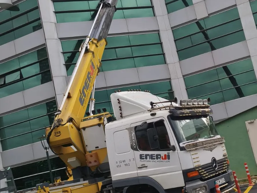 Gezegen Temizlik vinçli erişim proje uygulaması