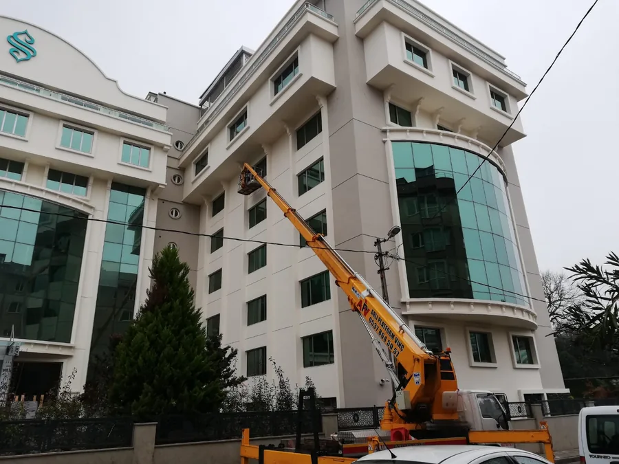 Gezegen Temizlik vinçli erişim proje uygulaması