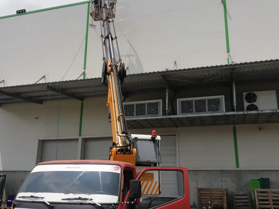 Gezegen Temizlik vinçli erişim proje uygulaması