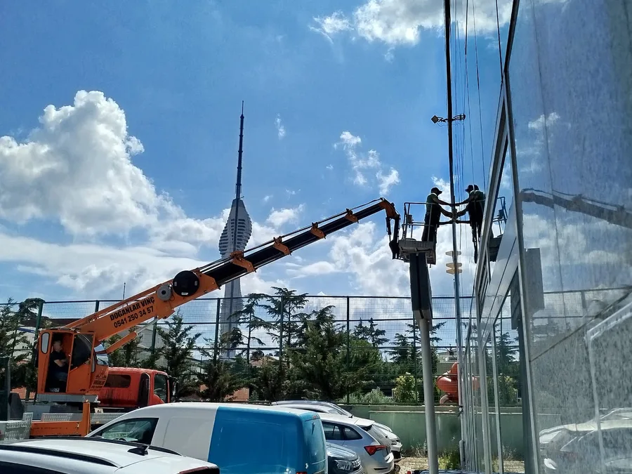 Gezegen Temizlik vinçli erişim proje uygulaması