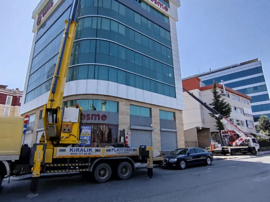Gezegen Temizlik vinçli erişim proje uygulaması